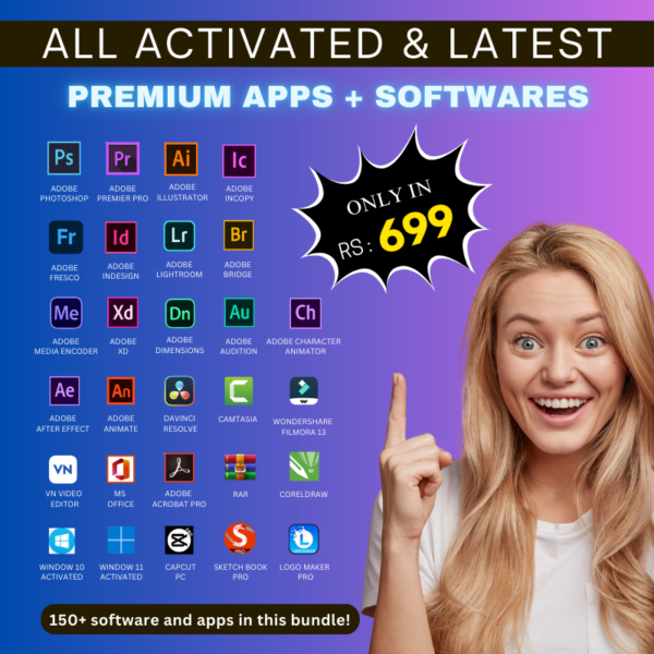 Activated & Latest Software Bundle